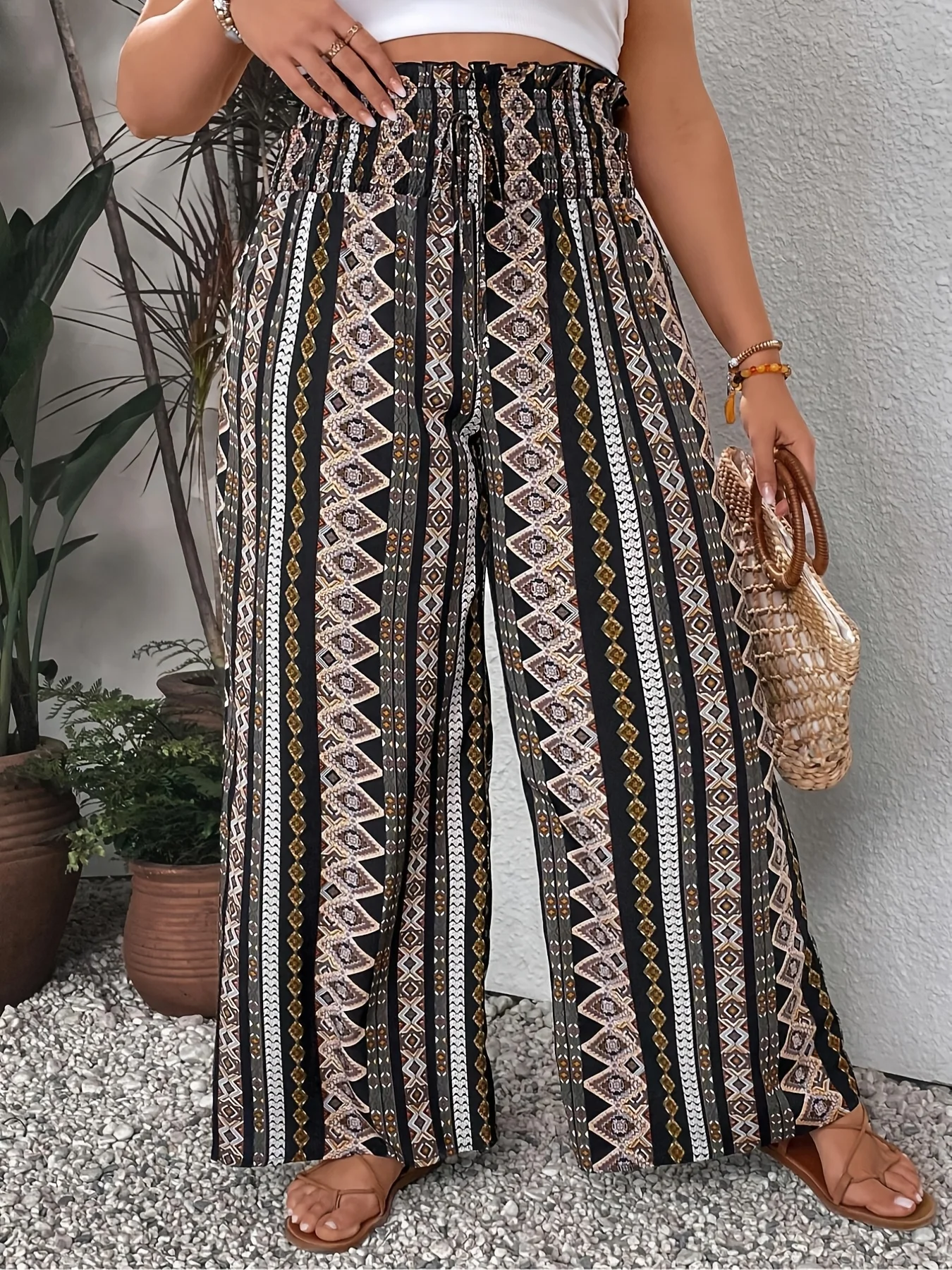 Women Fashion Bohemian Plus Si - Ethnic Fashion For Ladies 评论和价格