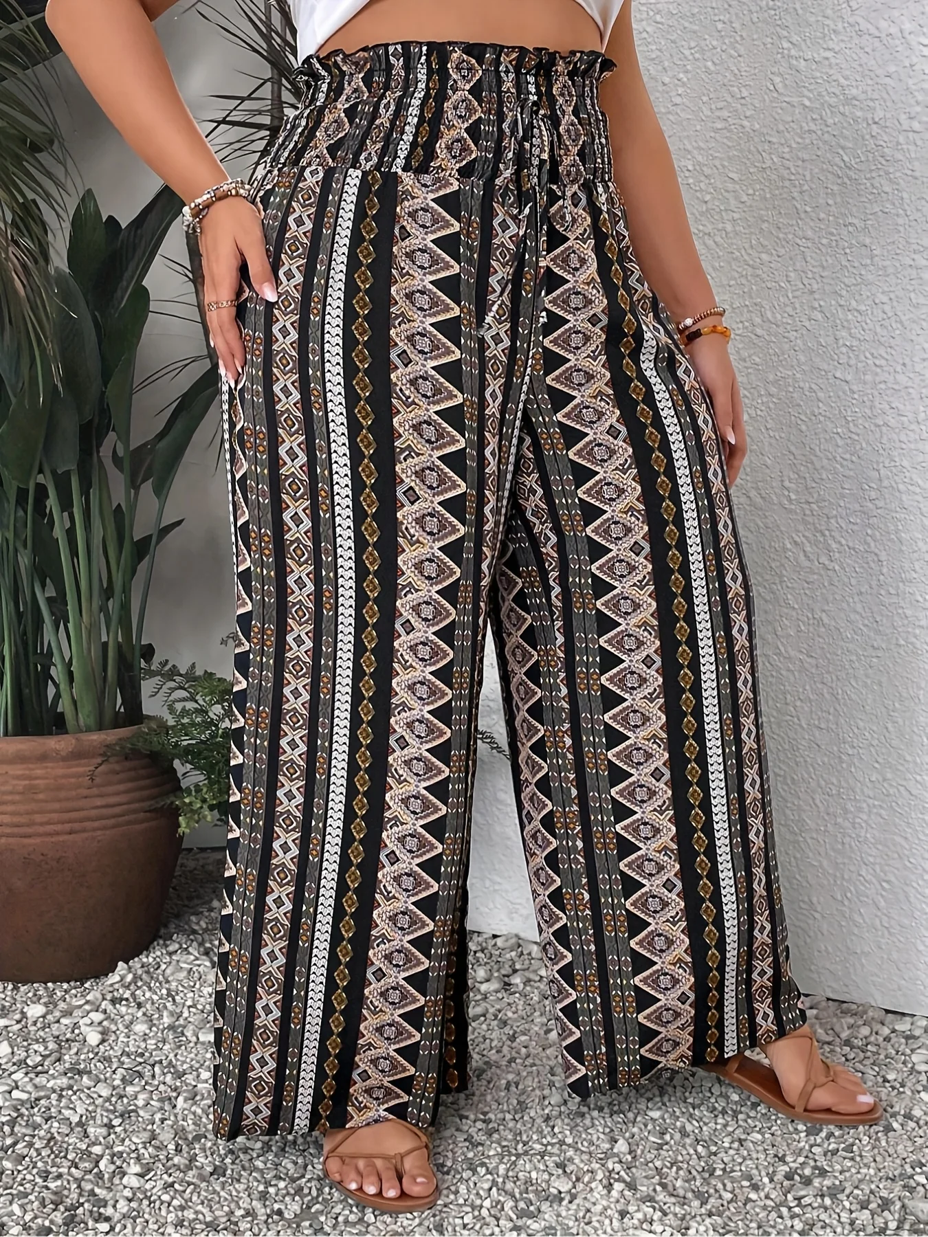 Women Fashion Bohemian Plus Si - Ethnic Fashion For Ladies 评论和价格