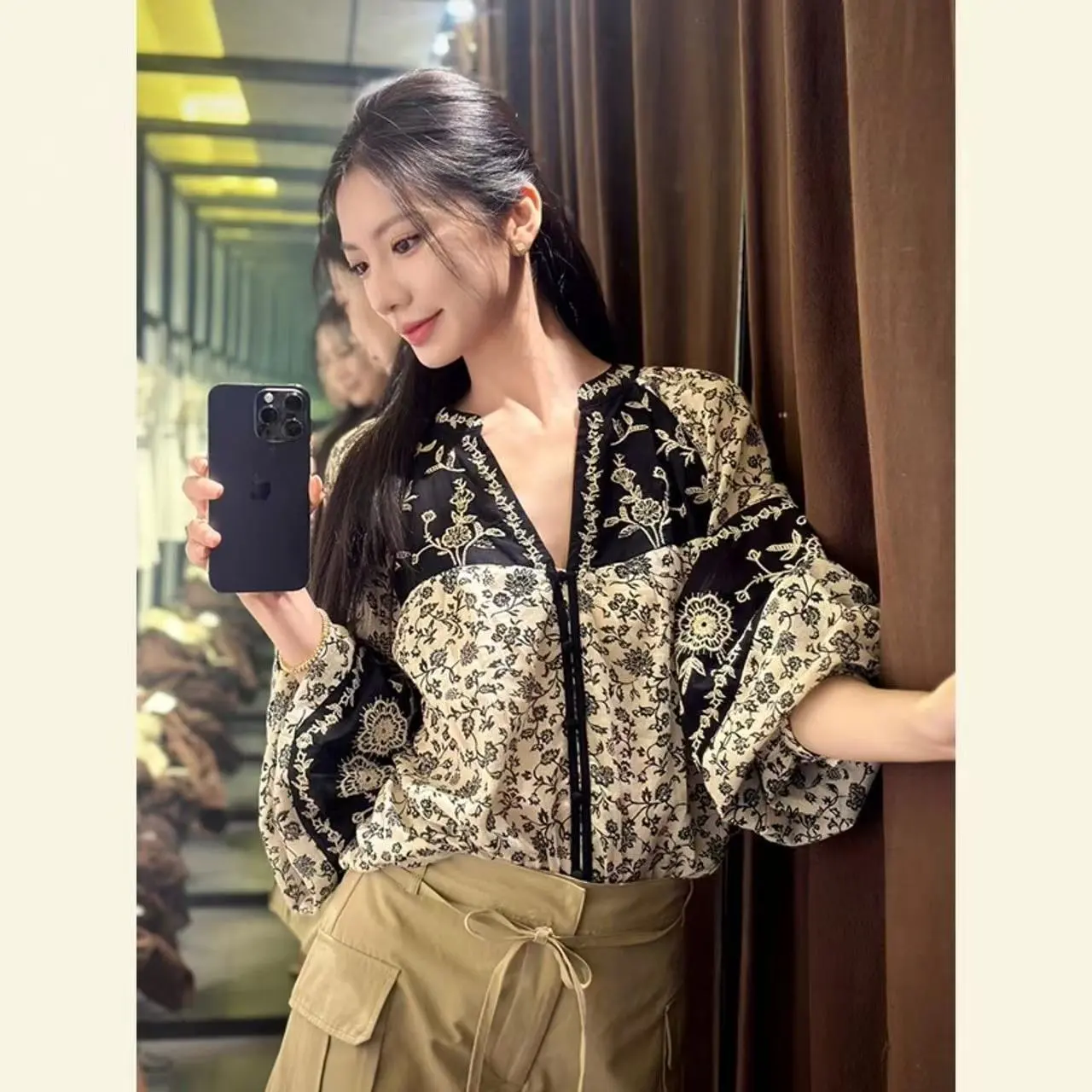 2026 Early Autumn Top Fashion  - Ethnic Fashion For Ladies 评论和价格