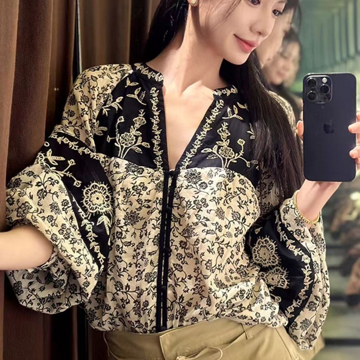2026 Early Autumn Top Fashion  - Ethnic Fashion For Ladies 评论和价格