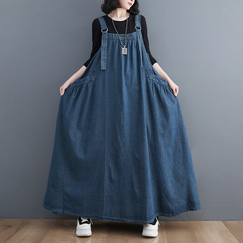 plus Size Women's Spring Autum - Ethnic Fashion Dress 评论和价格