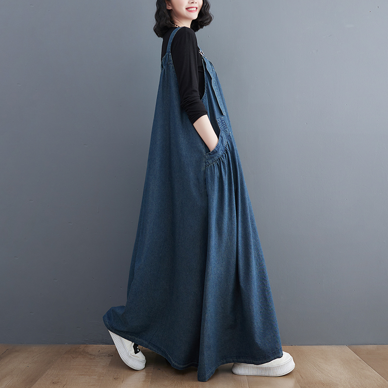 plus Size Women's Spring Autum - Ethnic Fashion Dress 评论和价格