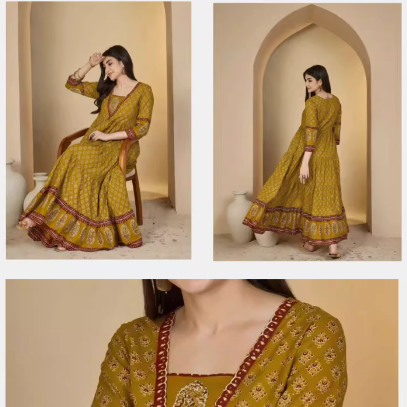 Indian Traditional Thin Cotton - Fashion Ethnic Indian Clothing 评论和价格
