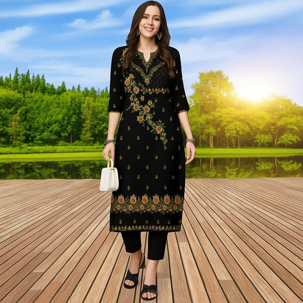 Muslim Kurtta Women's Fashiona - Ethnic Fashion Kurtis 评论和价格