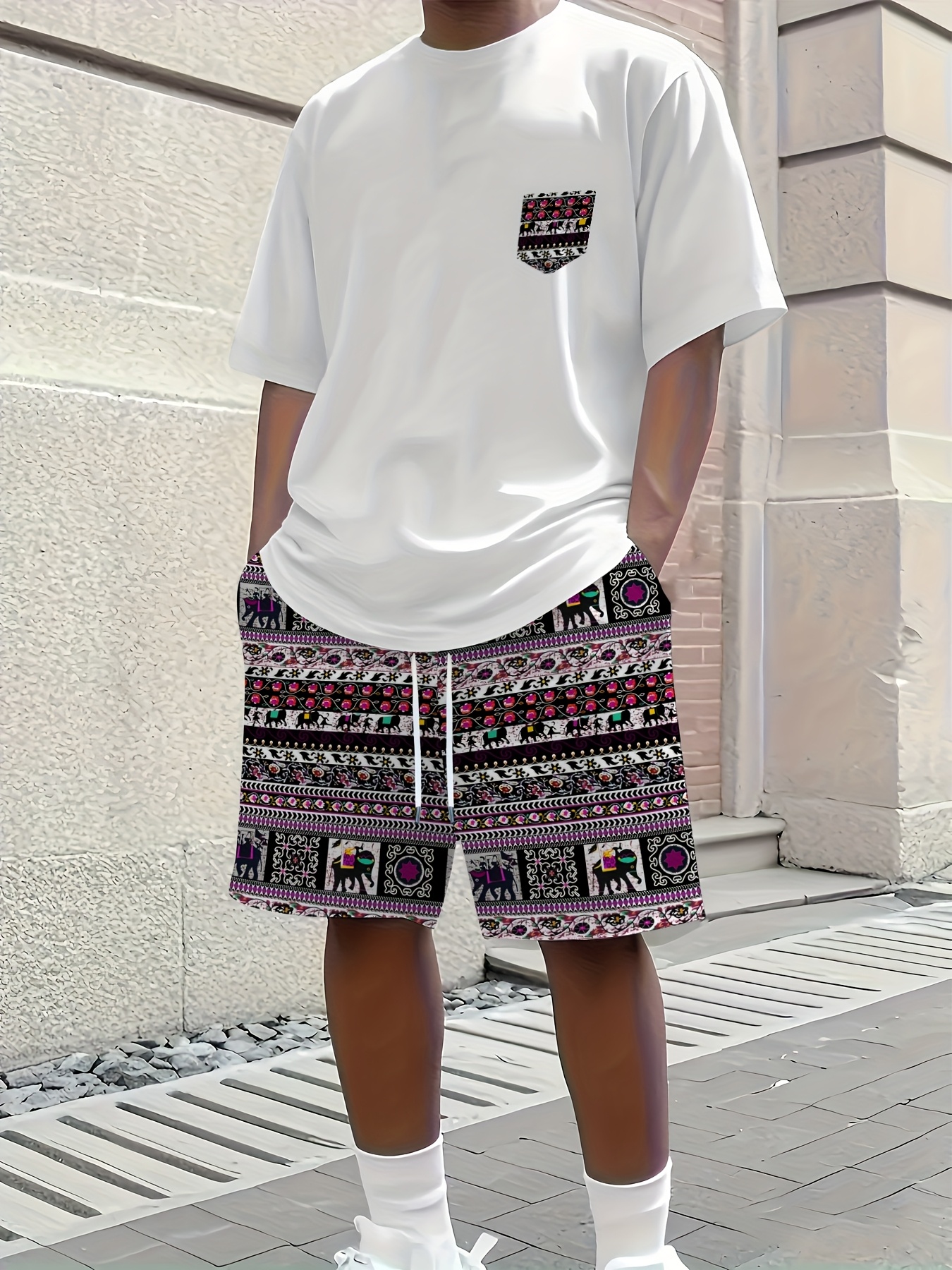 2026 Summer New Men's Short-Sl - Ethnic And Fashion 评论和价格