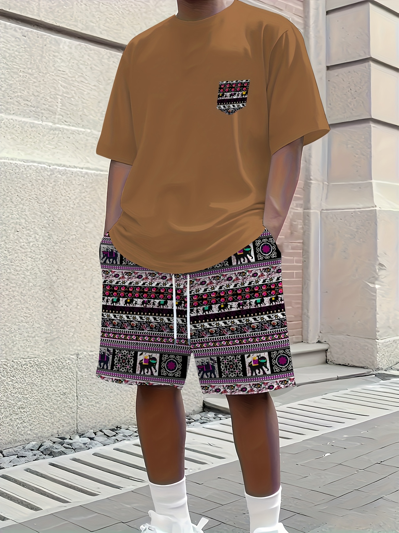 2026 Summer New Men's Short-Sl - Ethnic And Fashion 评论和价格