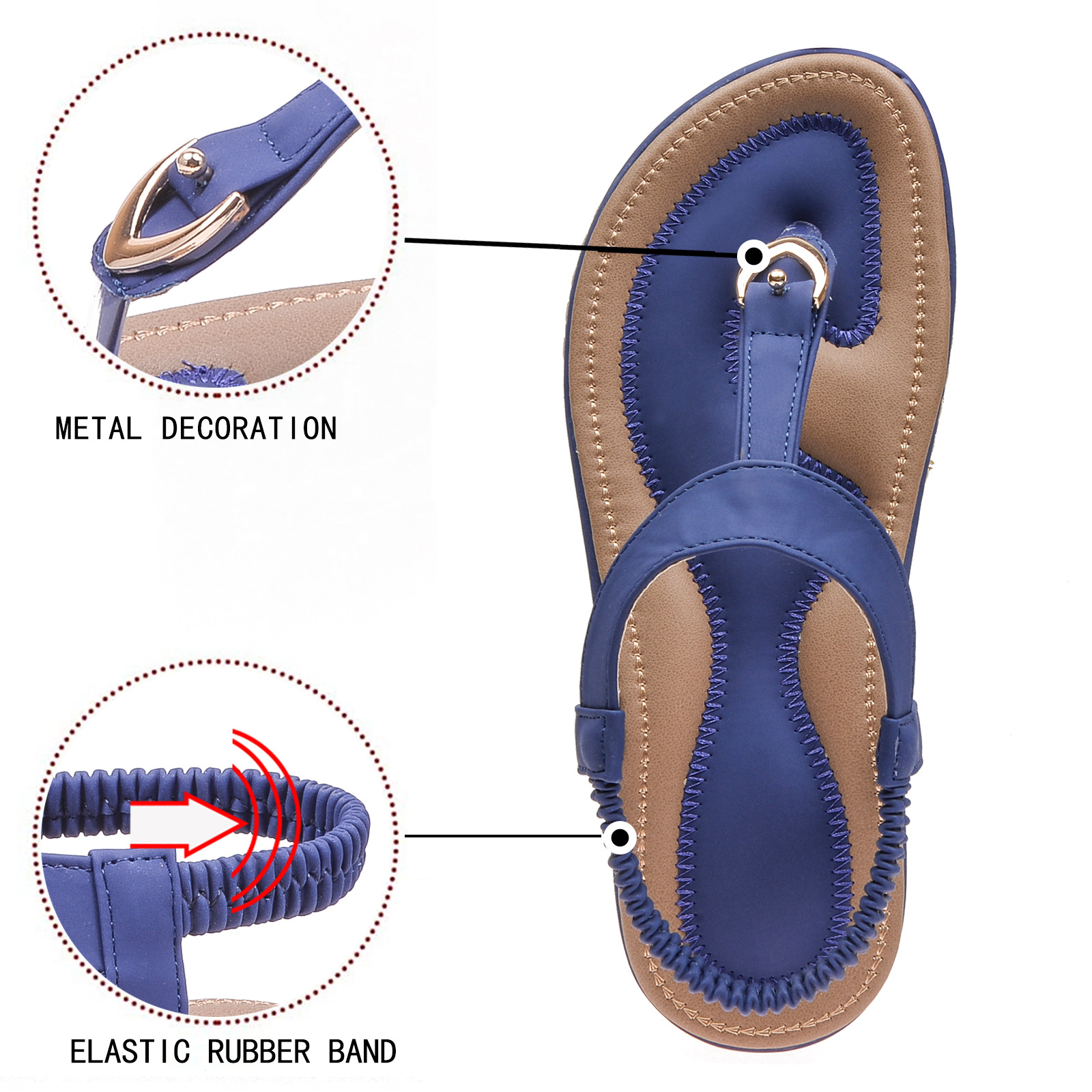 2026 Women Sandals Bohemia Cas - Ethnic And Fashion 评论和价格