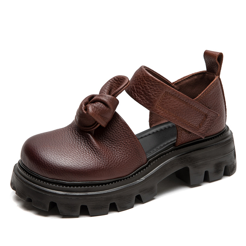 5cm Ethnic Knot Platform Wedge - Ethnic And Fashion 评论和价格