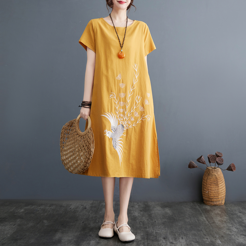Summer 2024 Women's Mid-Length - Ethnic Fashion Dress 评论和价格
