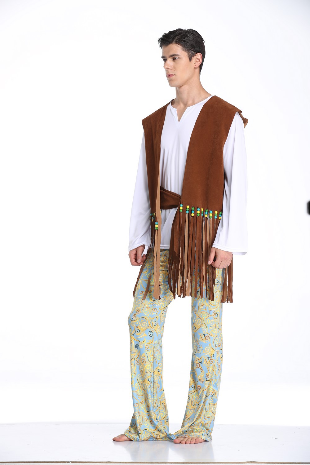 Adult Couples Halloween Costum - Fashion Ethnic Indian Clothing 评论和价格