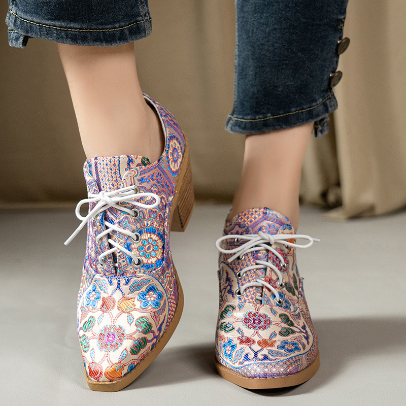 Ethnic Ladies Boots Spring Win - Ethnic And Fashion 评论和价格
