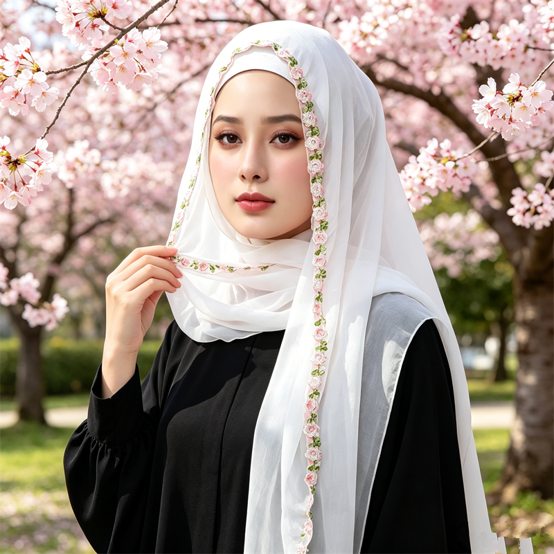 New Rose Embroidery Solid Colo - Ethnic Fashion For Ladies 评论和价格