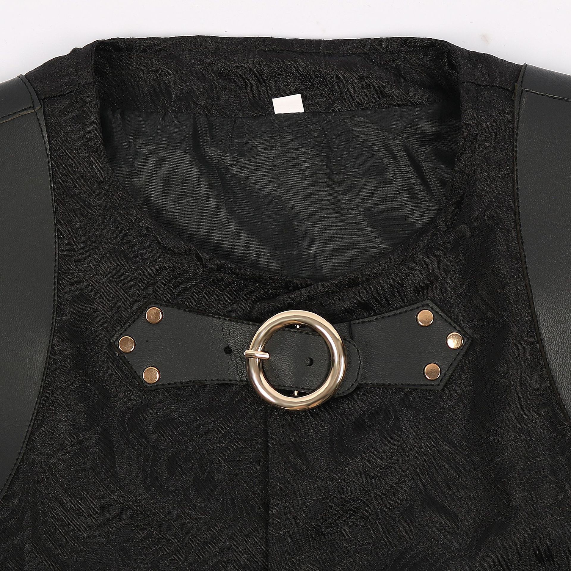 Medieval Gothic Steam Punk Ves - Ethnic Fashion Online 评论和价格