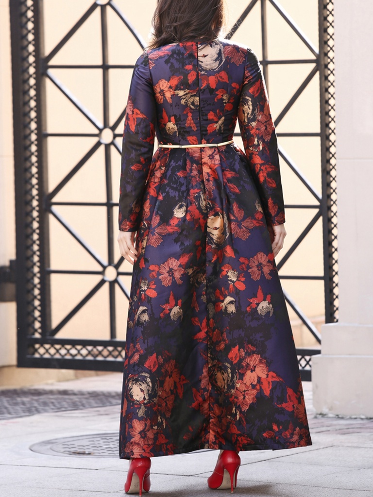 DEVCHATA Plus Size Women Vinta - Ethnic Fashion Dress 评论和价格