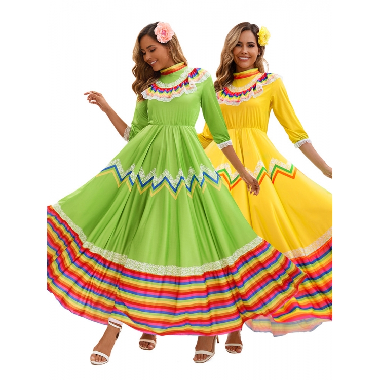 Women's Ethnic Dance Dress wit - Ethnic Fashion Trends 2025 评论和价格