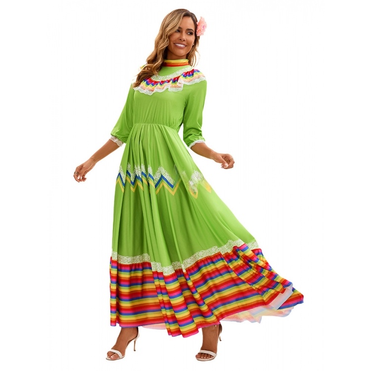 Women's Ethnic Dance Dress wit - Ethnic Fashion Trends 2025 评论和价格