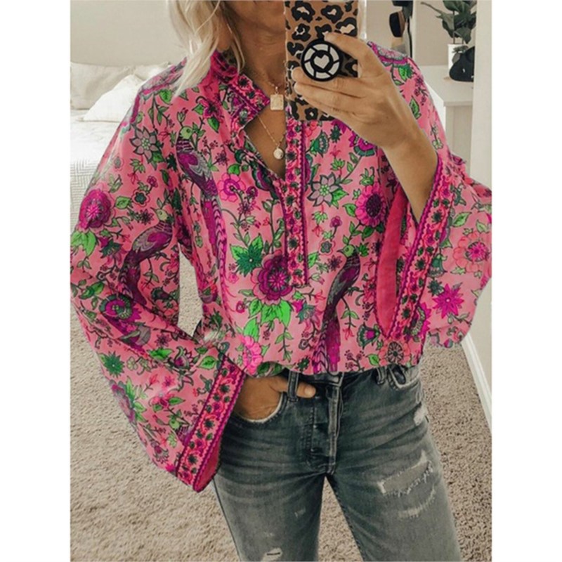 Bohemia Flower Printed Women's - Ethnic Fashion For Ladies 评论和价格