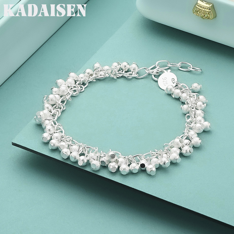 20cm 925 Sterling Silver Fine  - Ethnic Fashion For Ladies 评论和价格