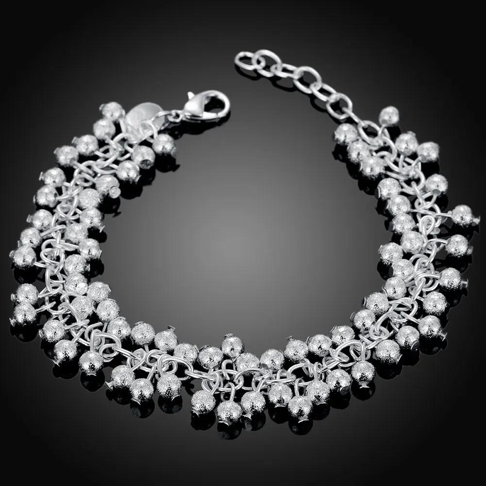 20cm 925 Sterling Silver Fine  - Ethnic Fashion For Ladies 评论和价格