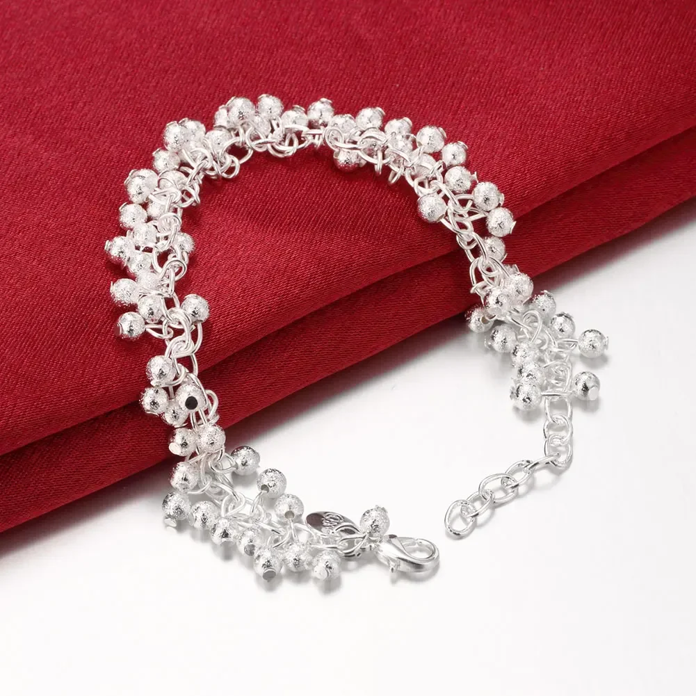 20cm 925 Sterling Silver Fine  - Ethnic Fashion For Ladies 评论和价格