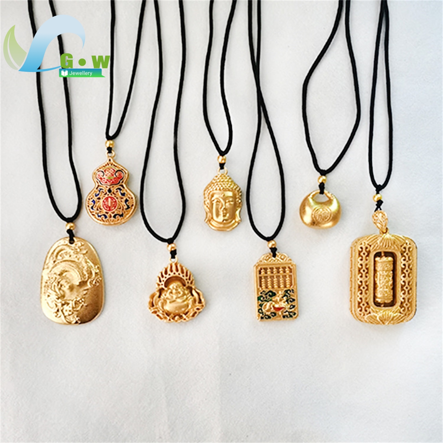 Amulet Necklace Guanyin Buddha - Ethnic Fashion Trends 2025 评论和价格