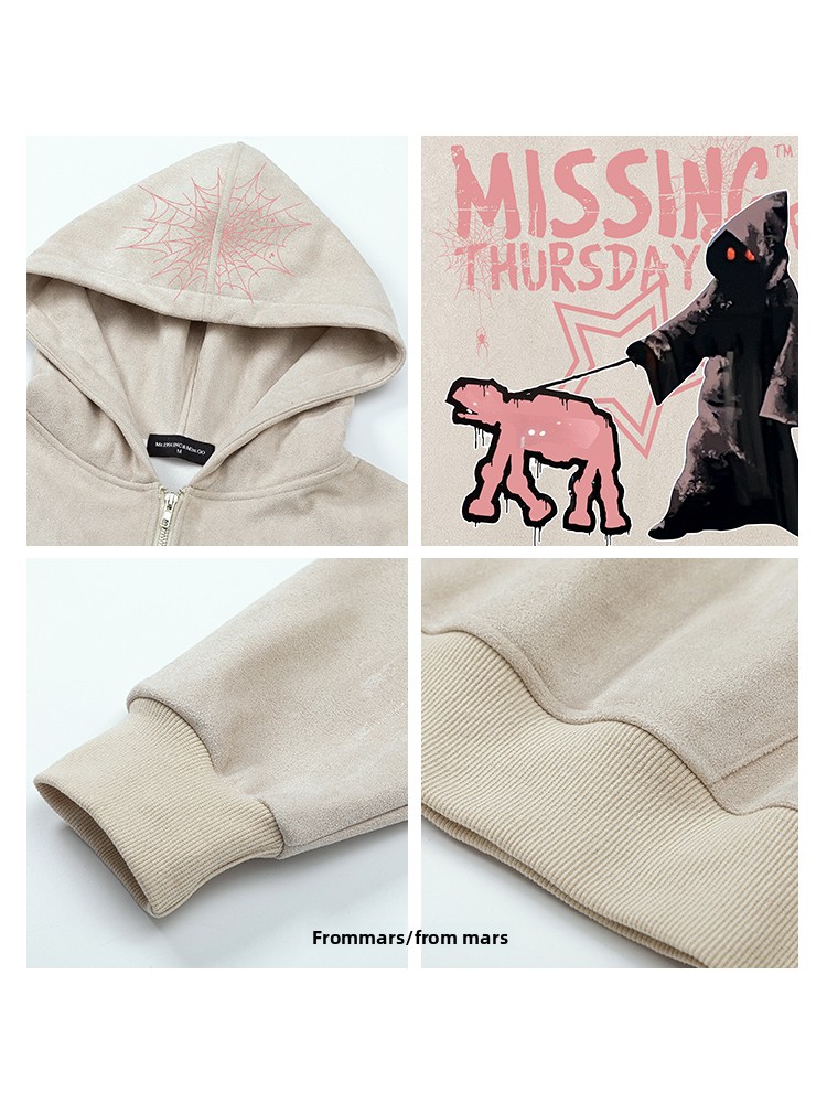 from  Weird World Suede Hooded - Ethnic Fashion World 评论和价格