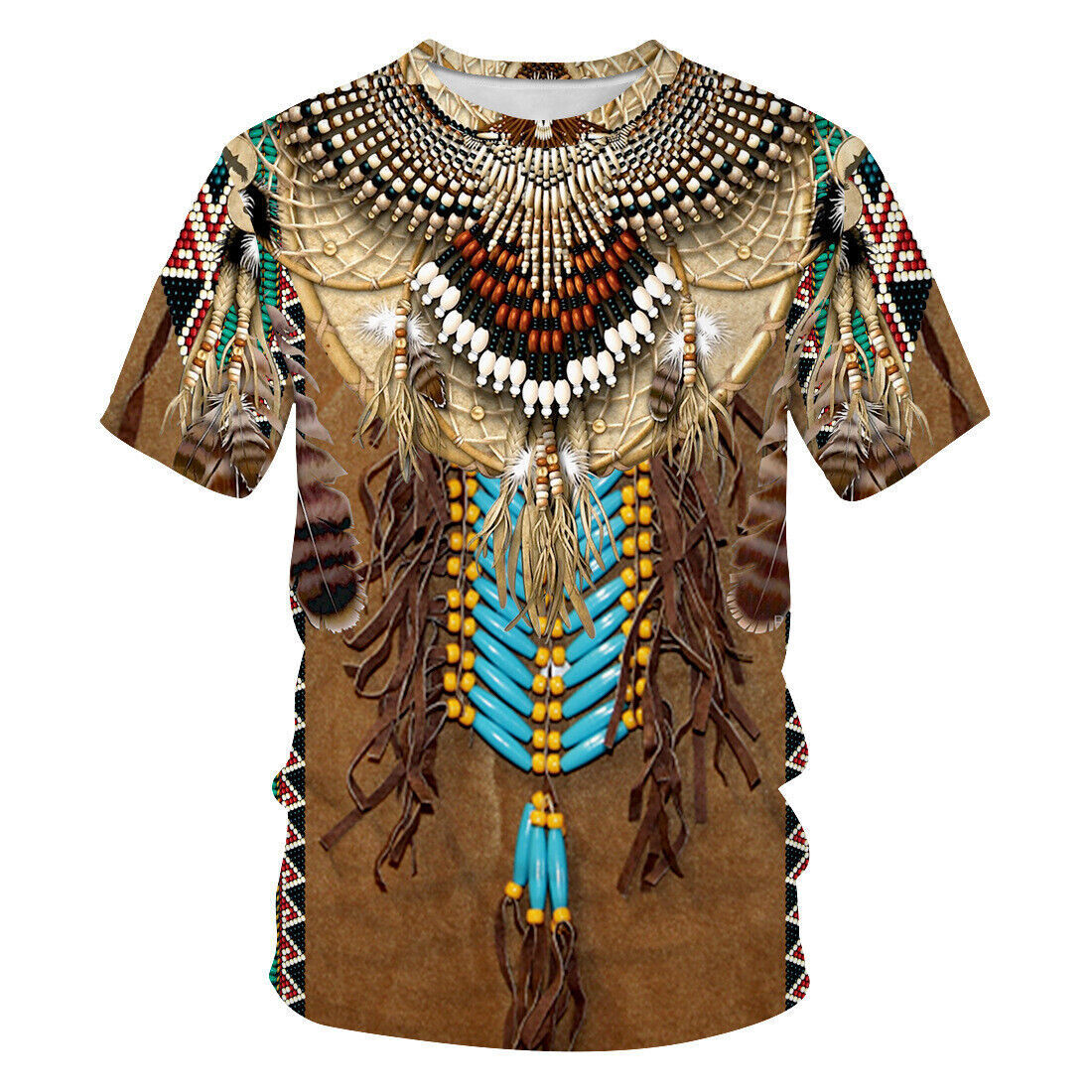 Indian Ethnic Style 3D Print T - Fashion Ethnic Indian Clothing 评论和价格