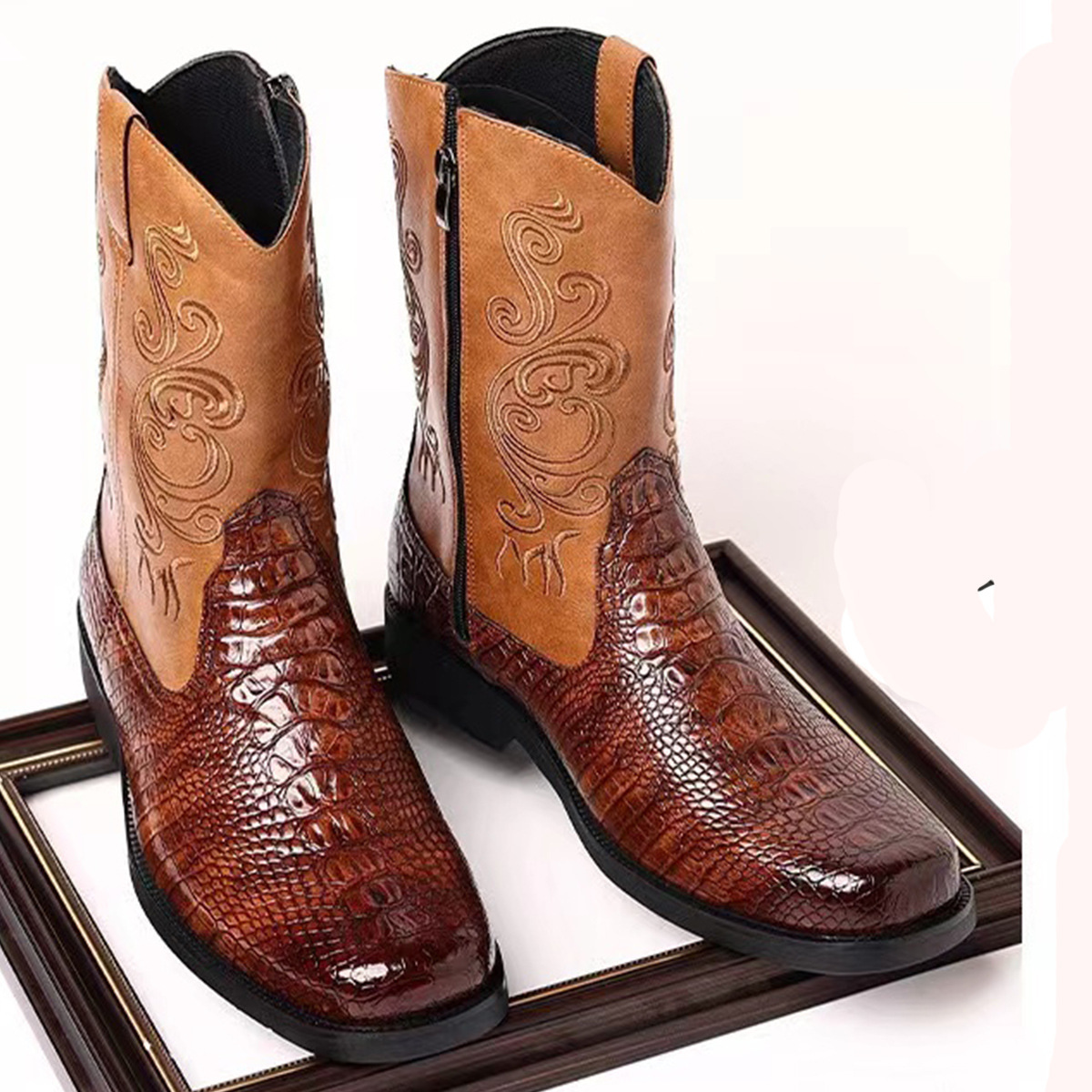 Fashionable Embossed Casual Me - Ethnic And Fashion 评论和价格