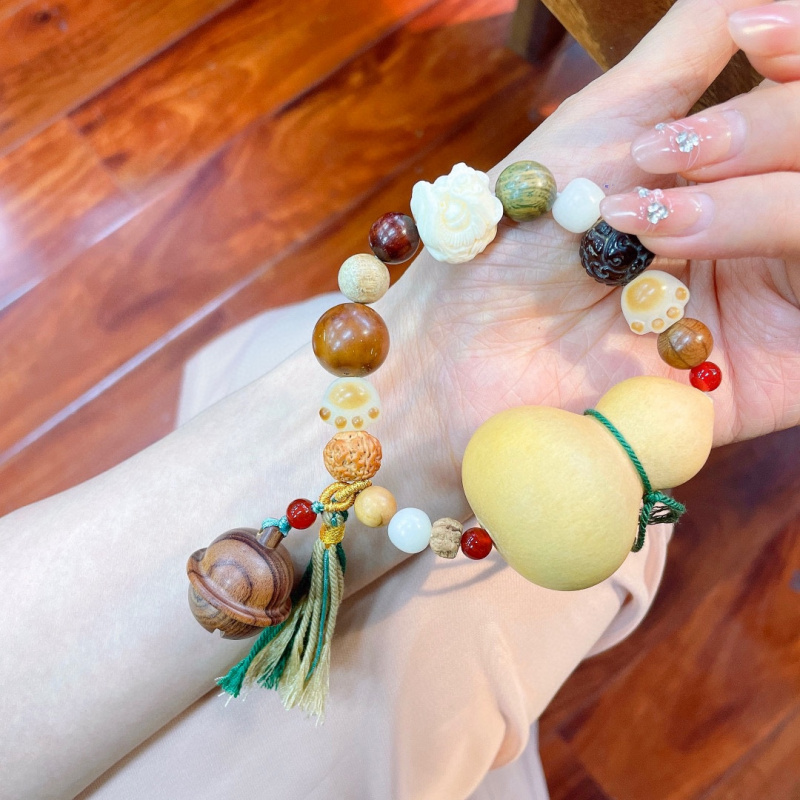 Multi-Treasure Gourd Bracelet  - Ethnic Fashion Way 评论和价格