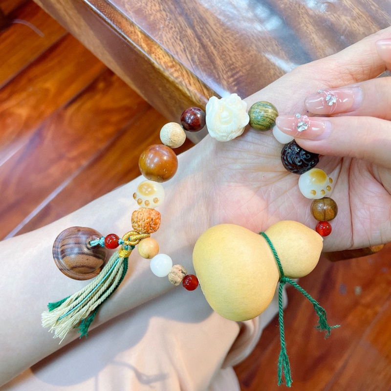 Multi-Treasure Gourd Bracelet  - Ethnic Fashion Way 评论和价格