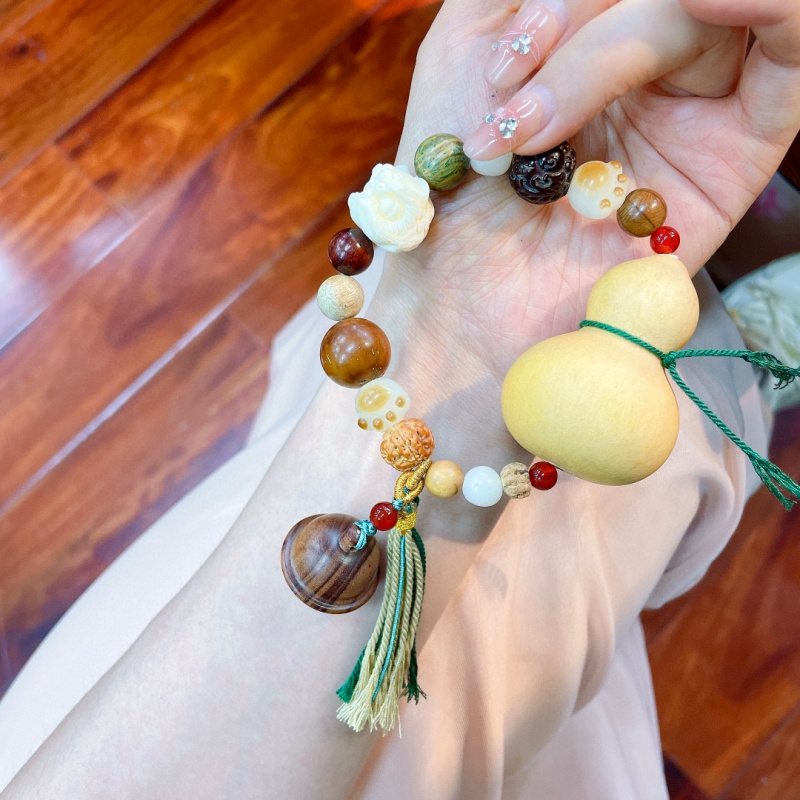 Multi-Treasure Gourd Bracelet  - Ethnic Fashion Way 评论和价格