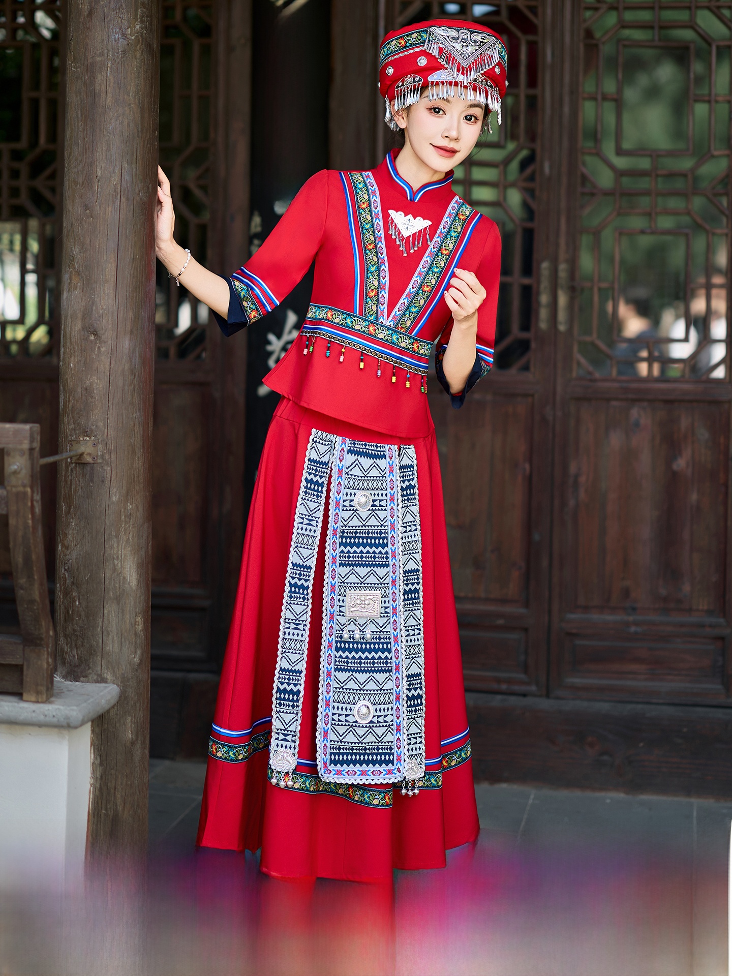 Adult Performance Costume Set  - Ethnic Fashion Online 评论和价格