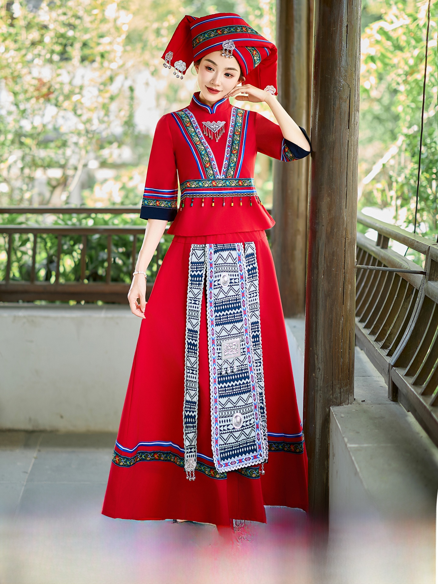 Adult Performance Costume Set  - Ethnic Fashion Online 评论和价格