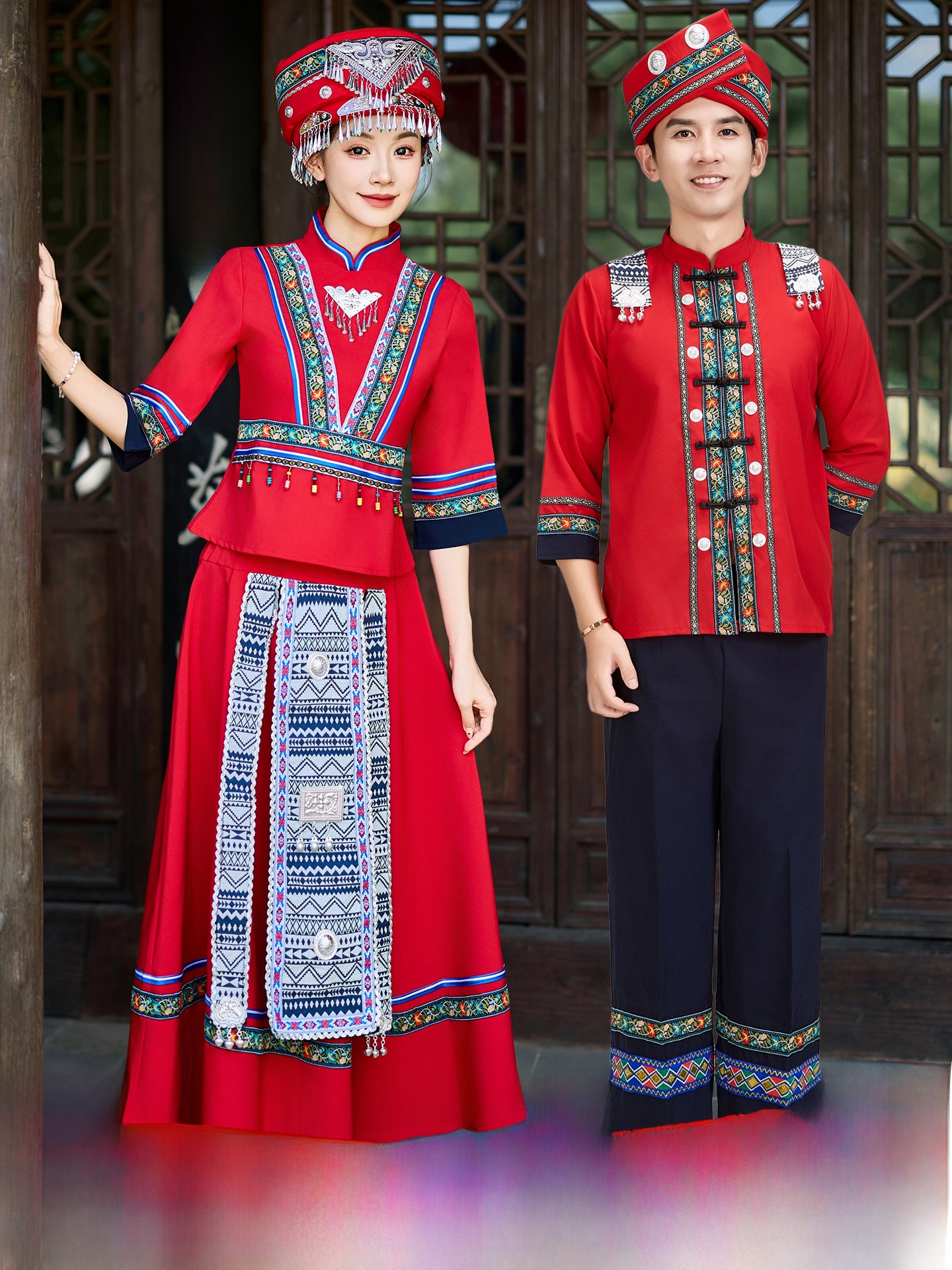 Adult Performance Costume Set  - Ethnic Fashion Online 评论和价格