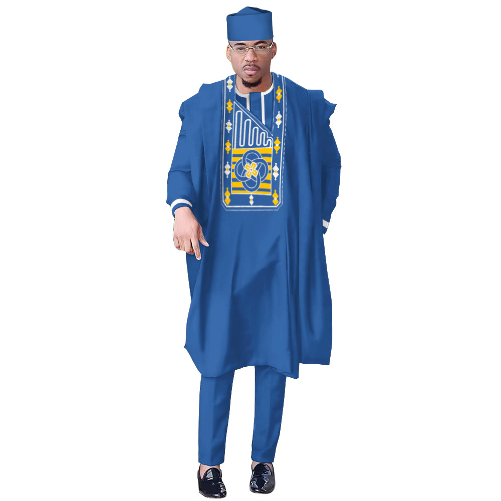 Traditional Boubou Shirt Pants - Boubou Men Africa 评论和价格